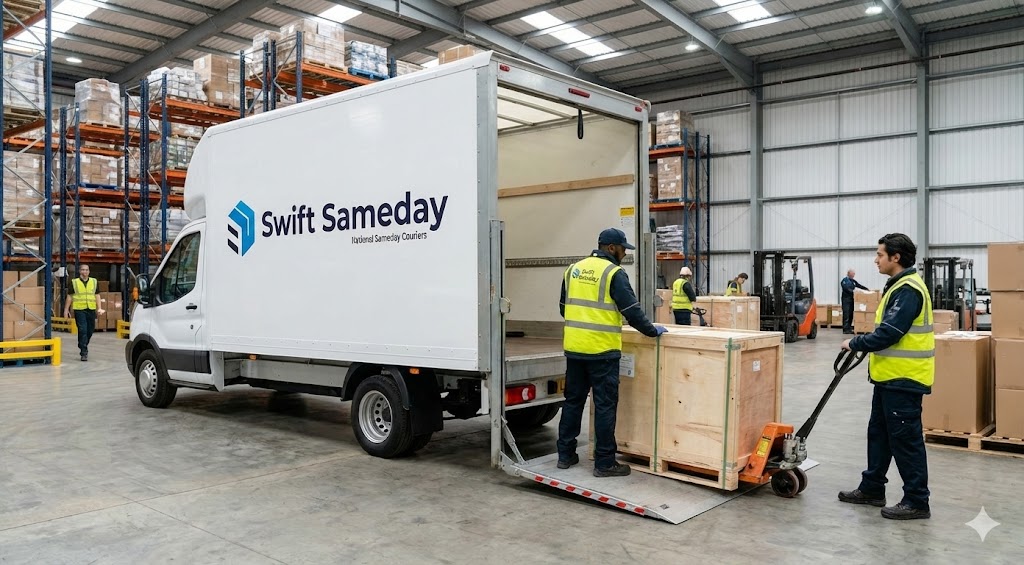 Warehouse courier - pallet delivery service